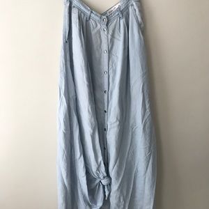 Light Denim Skirt